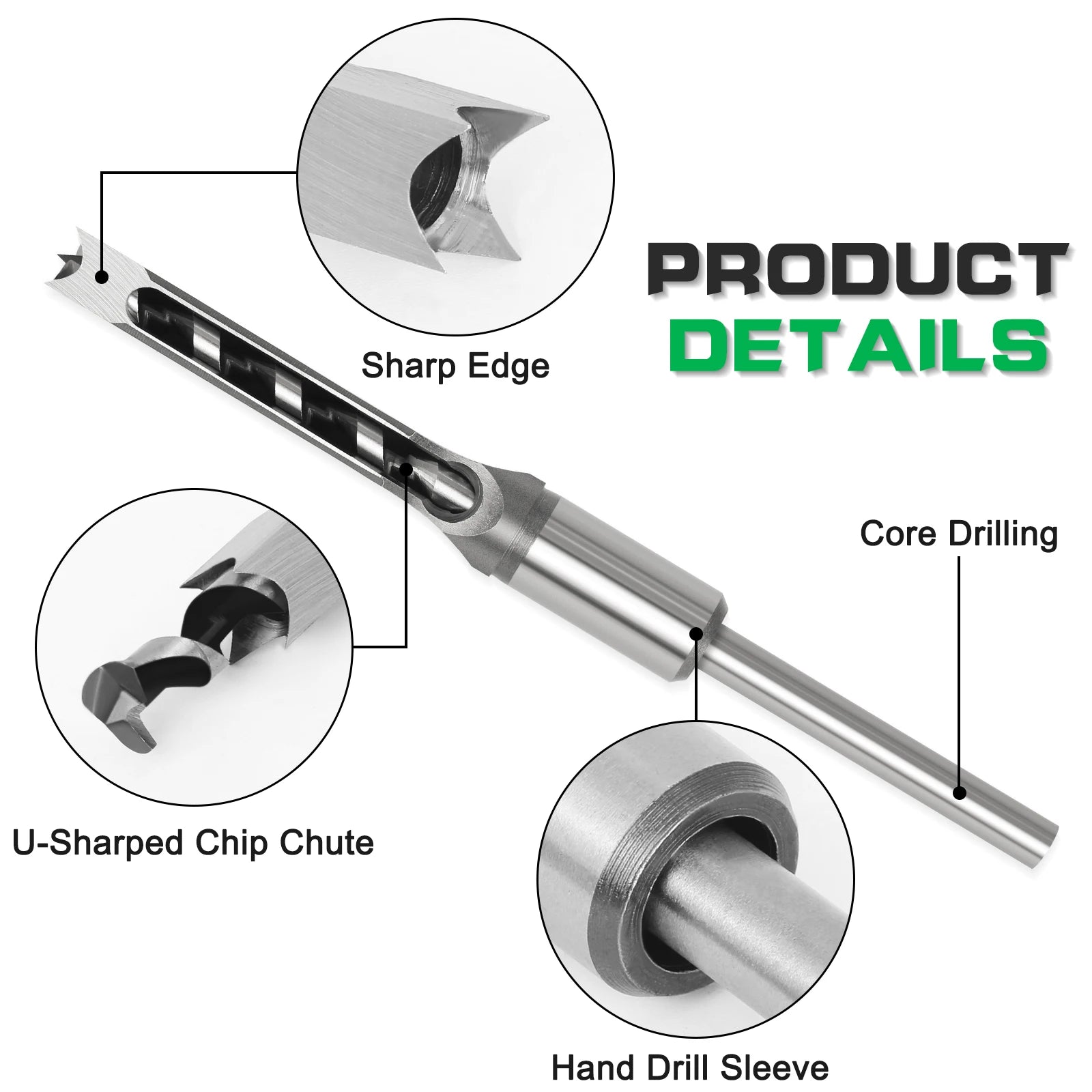 Woodworking Square Drill