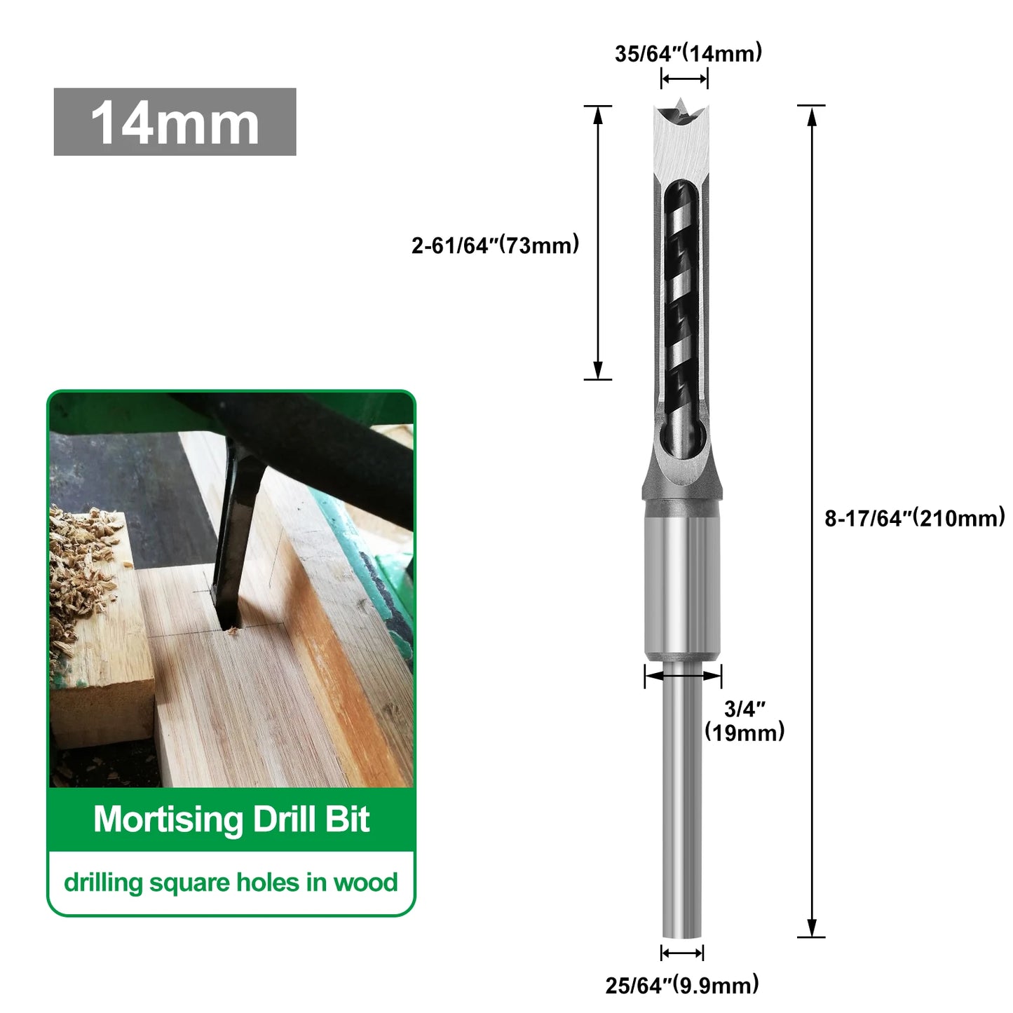 Woodworking Square Drill