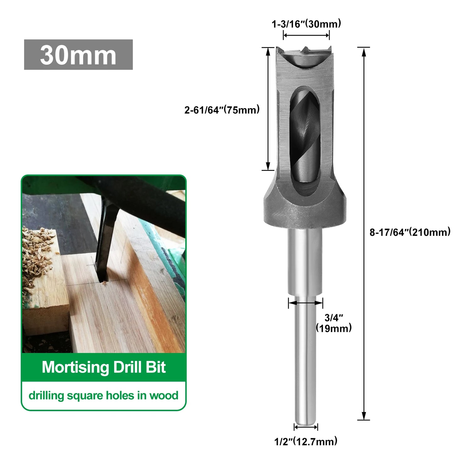 Woodworking Square Drill